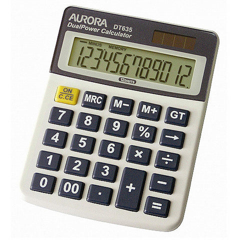 Aurora Calculator DT 635 12 Digit - Soca Computer Accessories Supplies