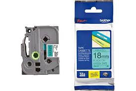 Brother Label TZ741 Bk on Green - Soca Computer Accessories Supplies