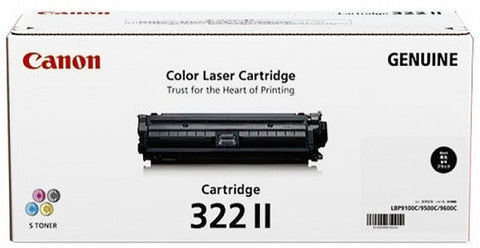 Canon Toner Cart 322 II Bk - Soca Computer Accessories Supplies