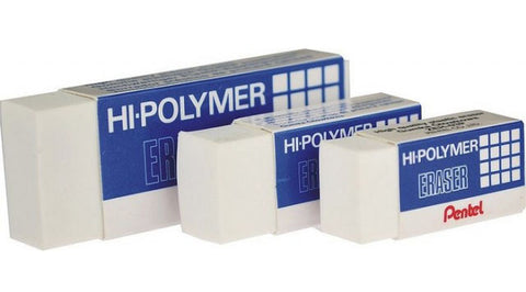 Pentel Hi-Polymer Eraser - Soca Computer Accessories Supplies
