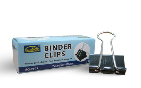Binder Clip 1/2" SQ105 (15mm) - Soca Computer Accessories Supplies
