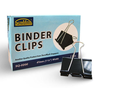 Binder Clip 1 5/8"  SQ200 (41mm) - Soca Computer Accessories Supplies