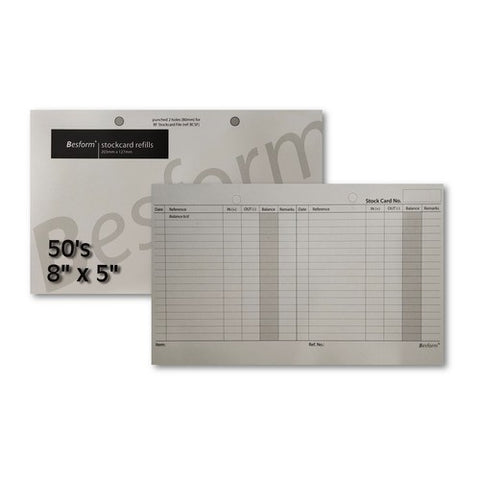 Stock Card 5 x 8" (50pcs)