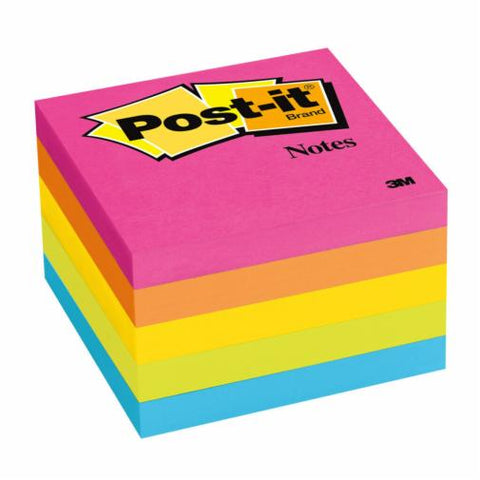 3m Post it Pad 654-5PK Neon 5's