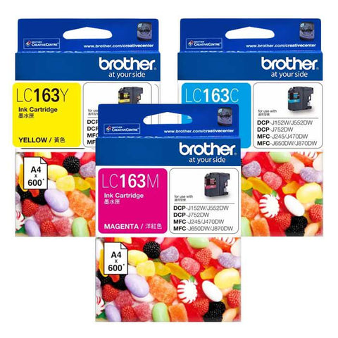 Brother Ink Cartridge LC163 color