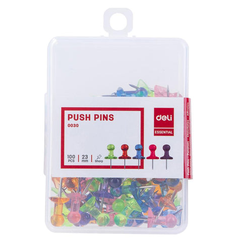 Deli Push Pin 100pcs