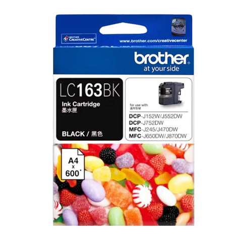 Brother Ink Cartridge LC163BK