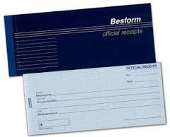 Official Receipt Pad 2ply NCR 25's - Soca Computer Accessories Supplies