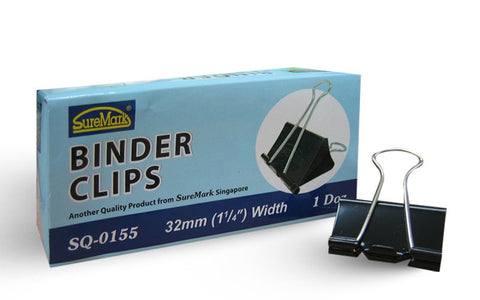 Binder Clip 1 1/4 SQ155 - Soca Computer Accessories Supplies