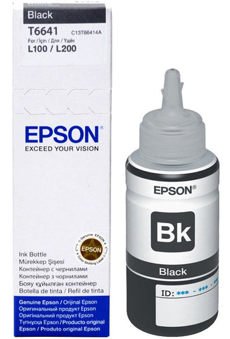 Epson Ink Cartridge T6641 Bk 70ml - Soca Computer Accessories Supplies
