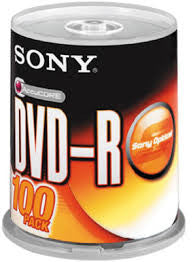 Sony DVD+-R 100's per spindle - Soca Computer Accessories Supplies